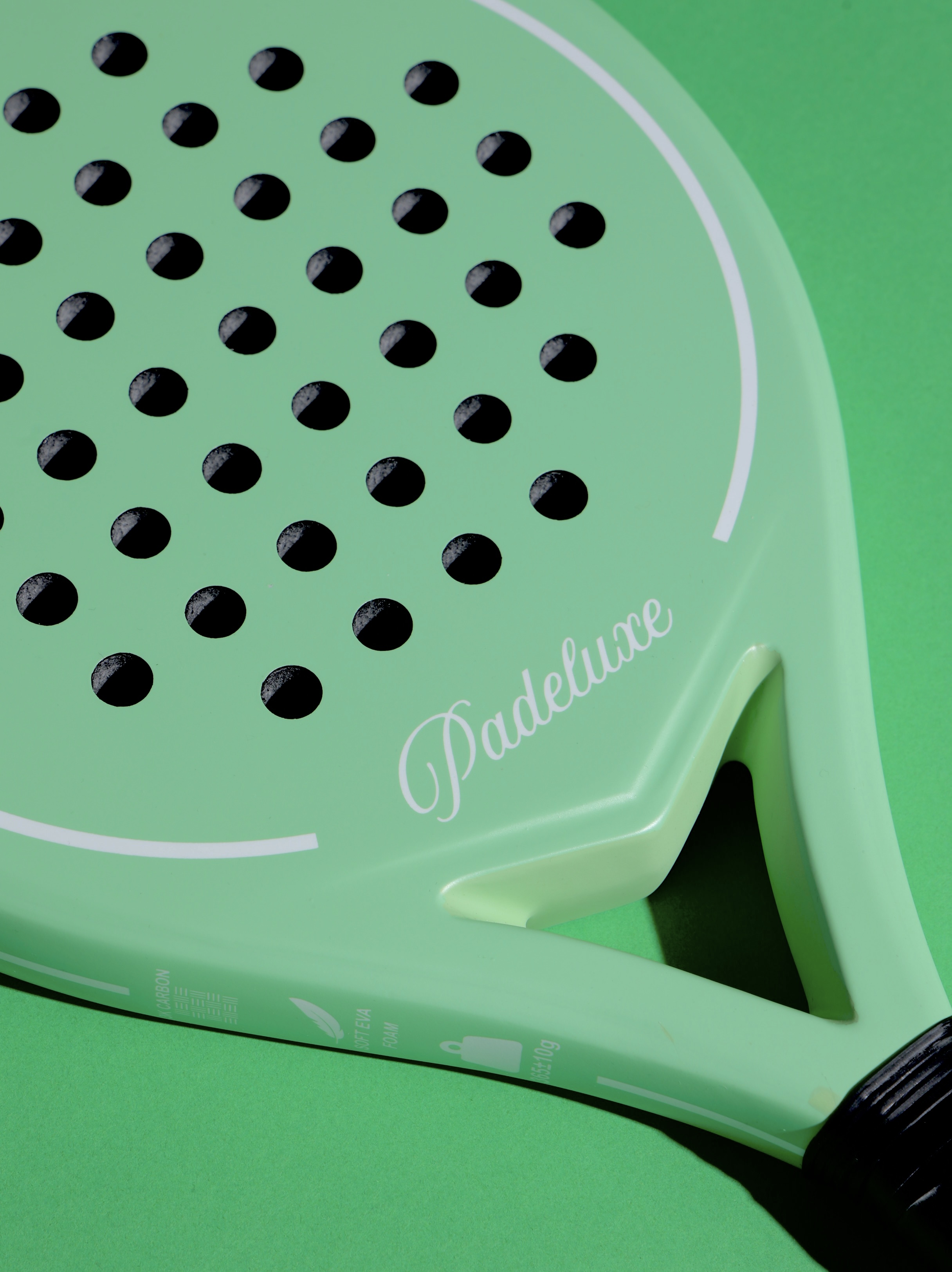 PLAY IN STYLE — MATCHA GREEN padel racket