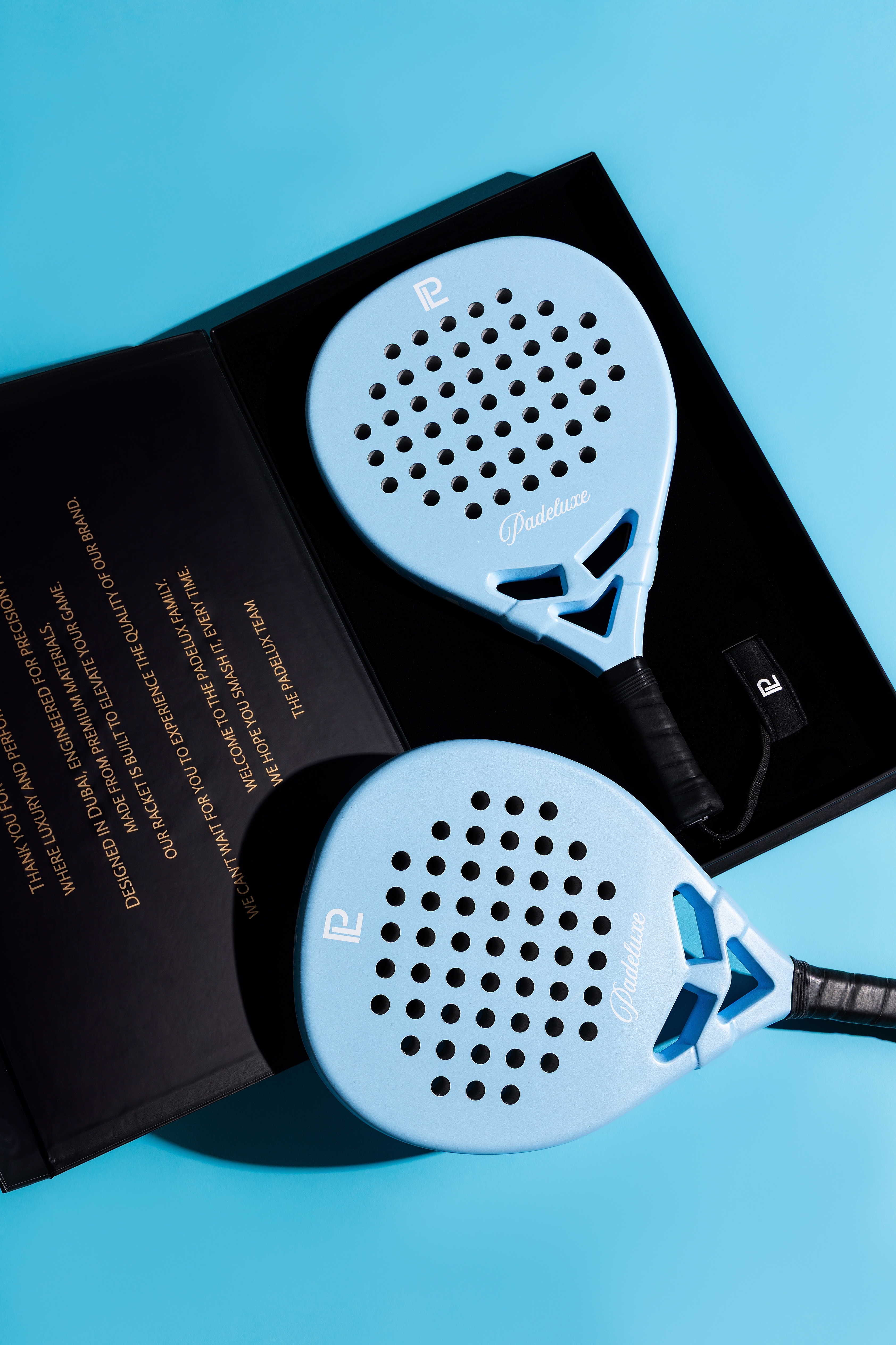 VIPER PRO SERIES — ICE BLUE padel racket