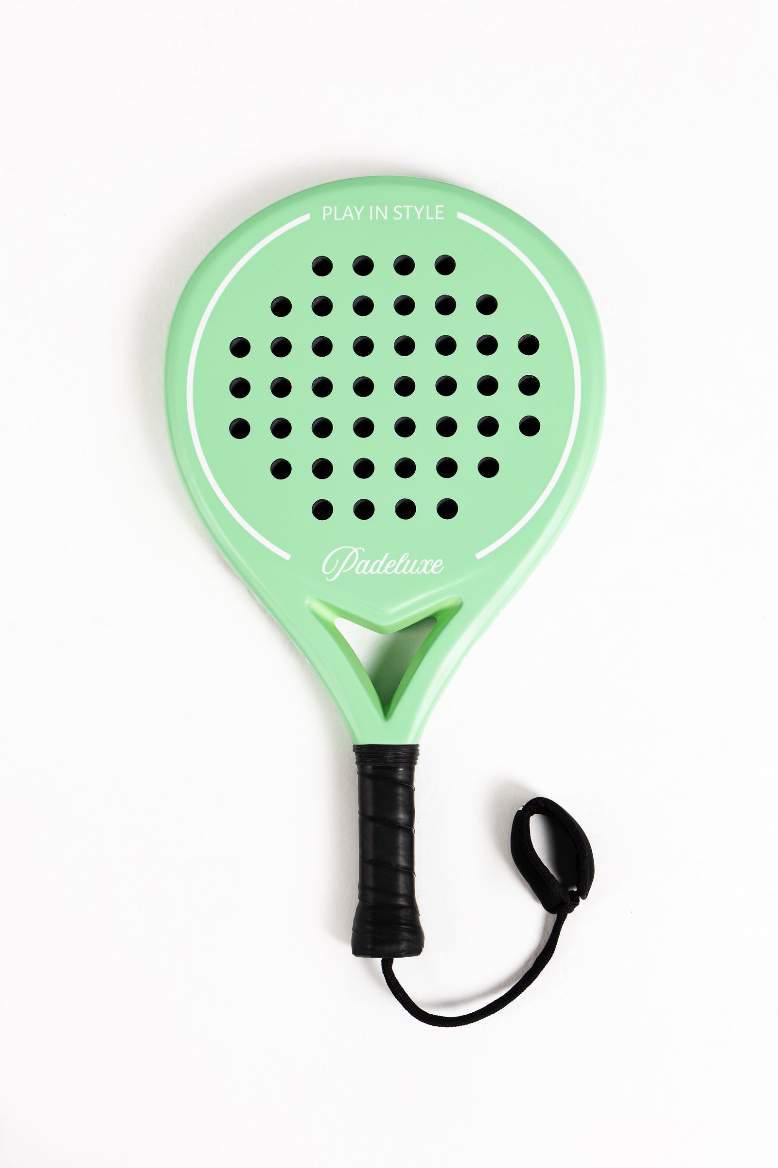 PLAY IN STYLE — MATCHA GREEN padel racket