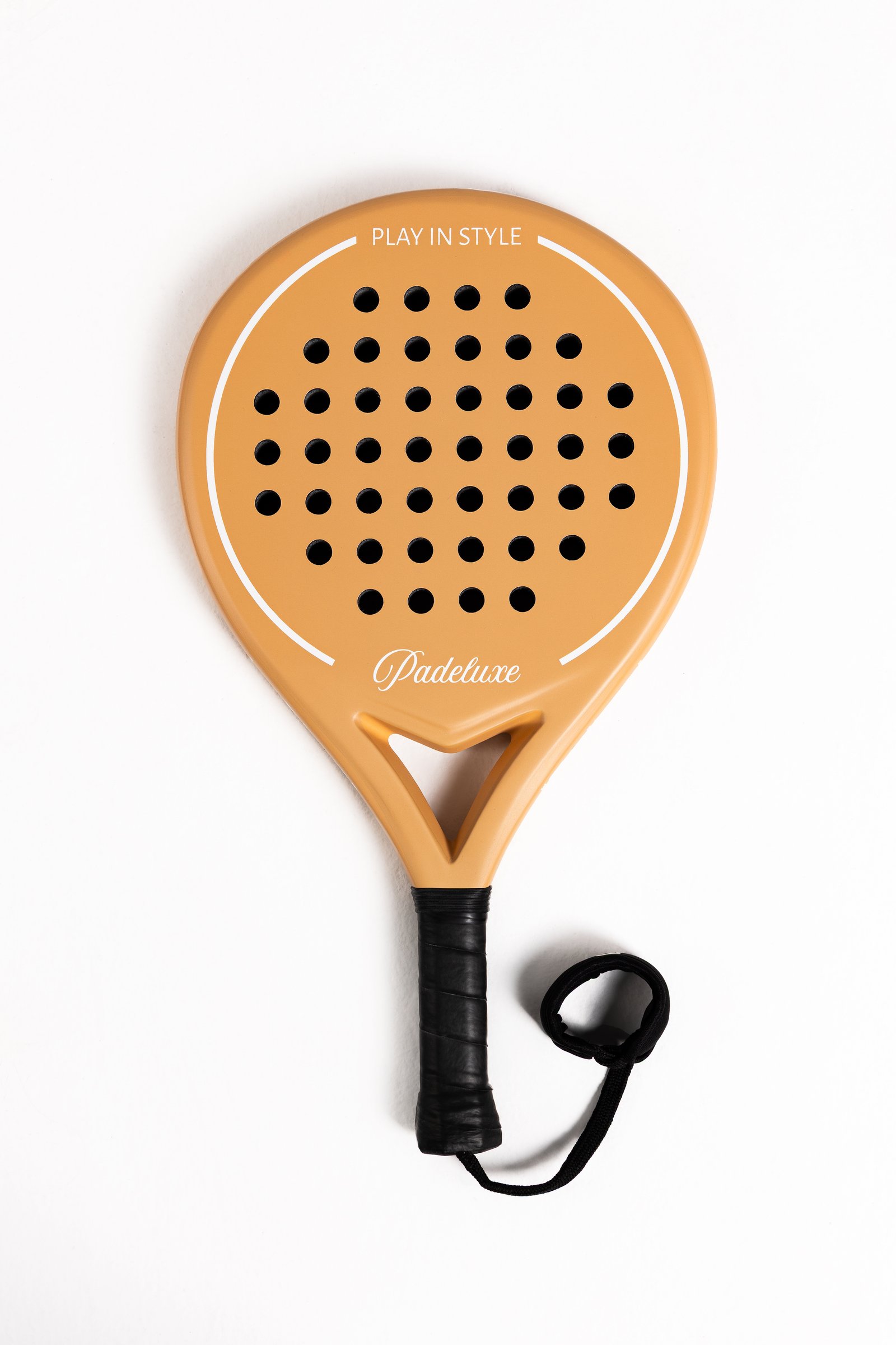 PLAY IN STYLE — SOFT BEIGE padel racket